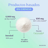B-fit Myo & D-chiro Inositol 123g Polvo Caronositol 30 Porciones