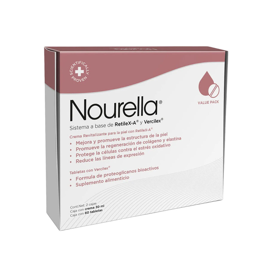 Up Pharma Nourella Sistema Retilex-A y Vercilex 60 tabletas