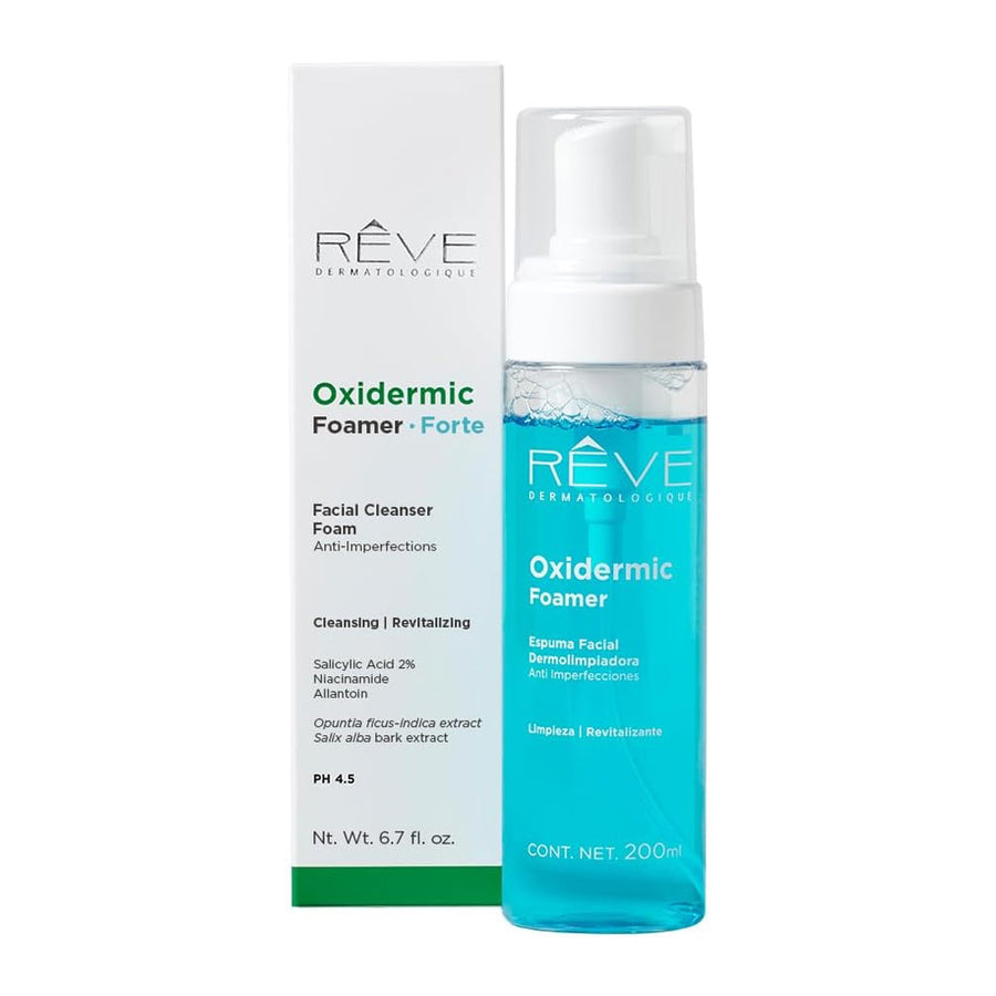 Reve Oxidermic Forte Espuma Dermolimpiadora 200mL