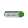 PLV GLISODIN BOTELLA TRANSPARENTE TAPA VERDE