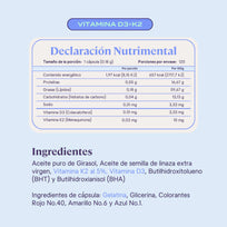 B-Fit Vitamina D3+K2 120 caps