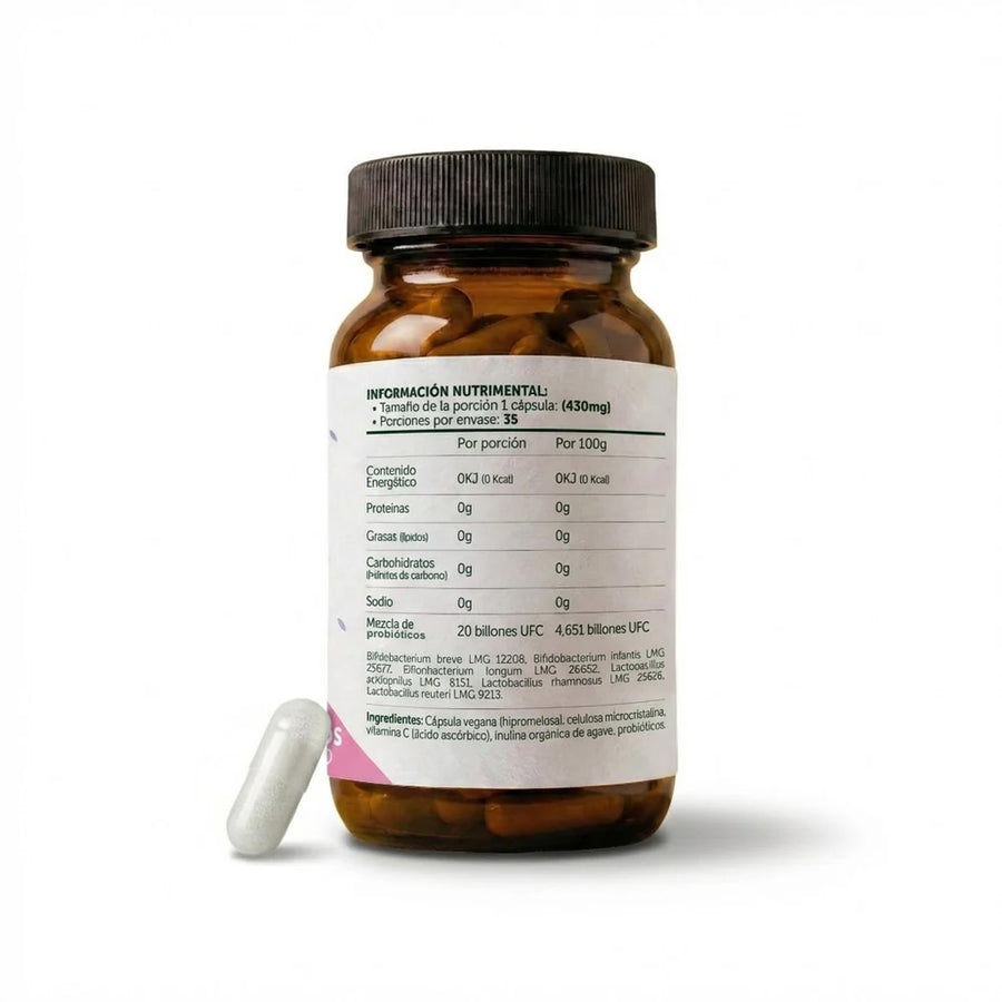 Bioflora Woman Probióticos+Prebiótico 35 Caps