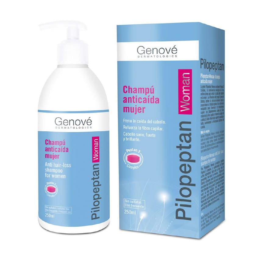 Genove Pilopeptan Womens Anti-Hair Loss Shampoo 250mL-Haut Boutique