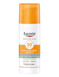 Eucerin Oil Control Tinted Anti Brillo FPS 50 50mL-Haut Boutique