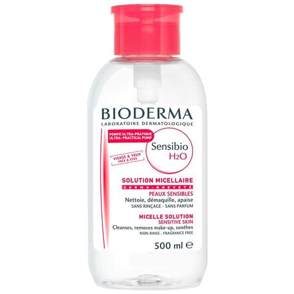 Bioderma Sensibio H2O Micellar Water Pump 500mL-Haut Boutique