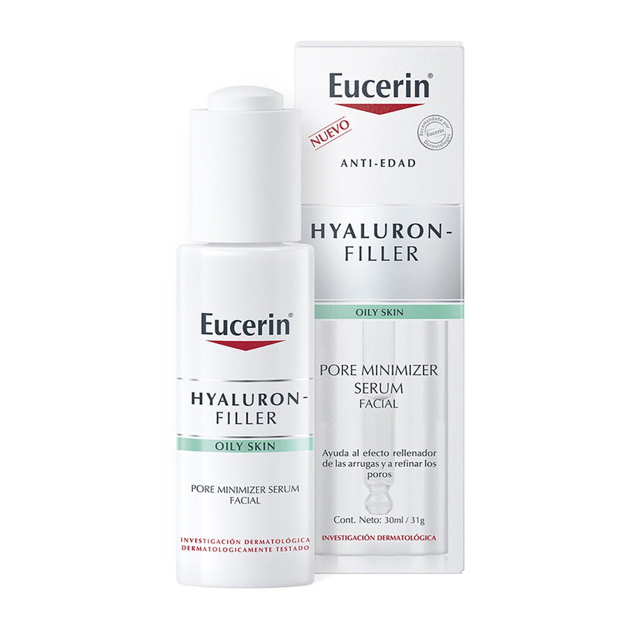 Eucerin Hyaluron-Filler Oily Skin Pore Minimizer Serum Facial 30ml-Haut Boutique