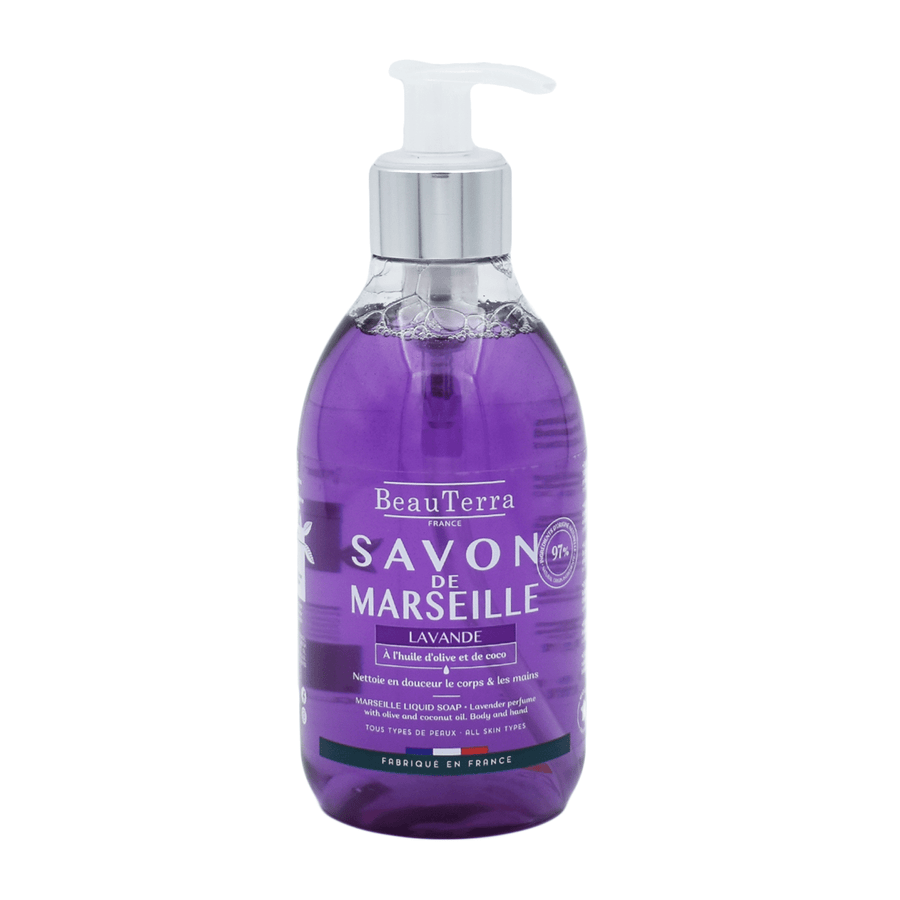 BeauTerra Savon de Marseille Lavande 1lt-Haut Boutique