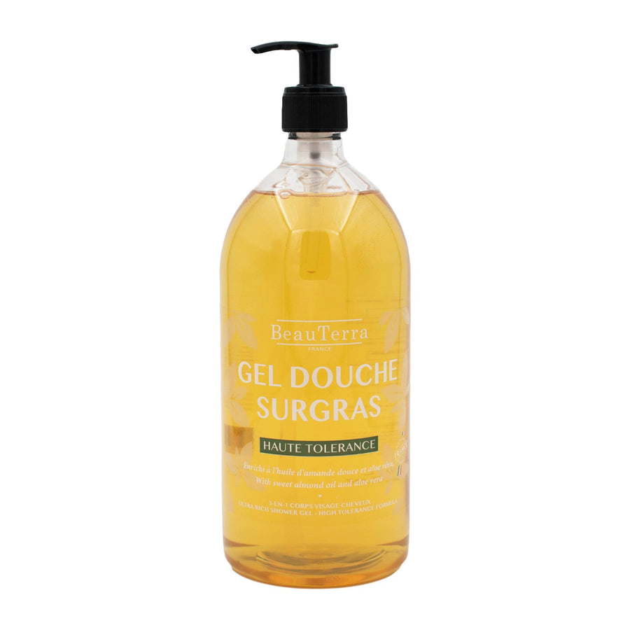 BeauTerra Gel Douche Surgras Haute Tolerance 1L-Haut Boutique