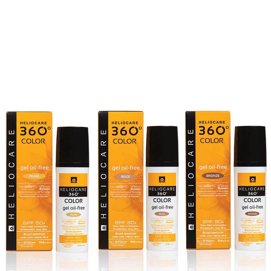 Heliocare 360 Gel Oil-Free Color SPF50+ 50mL-Haut Boutique