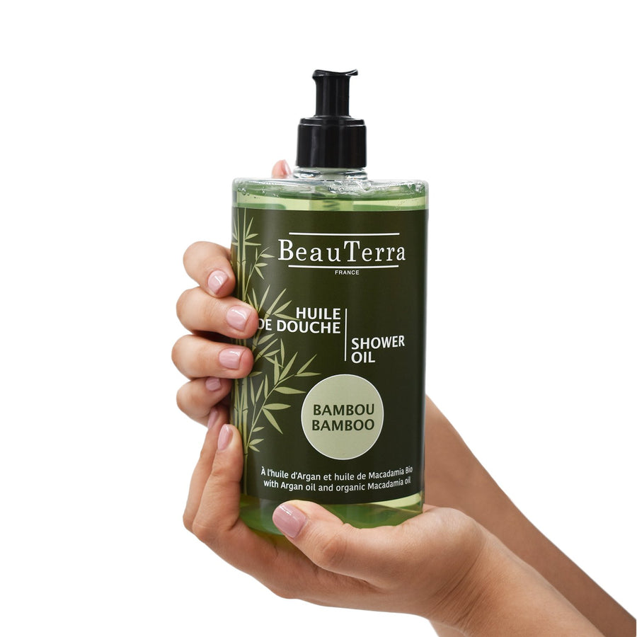 BeauTerra Huile de Douche Shower Oil Bambou 750mL-Haut Boutique