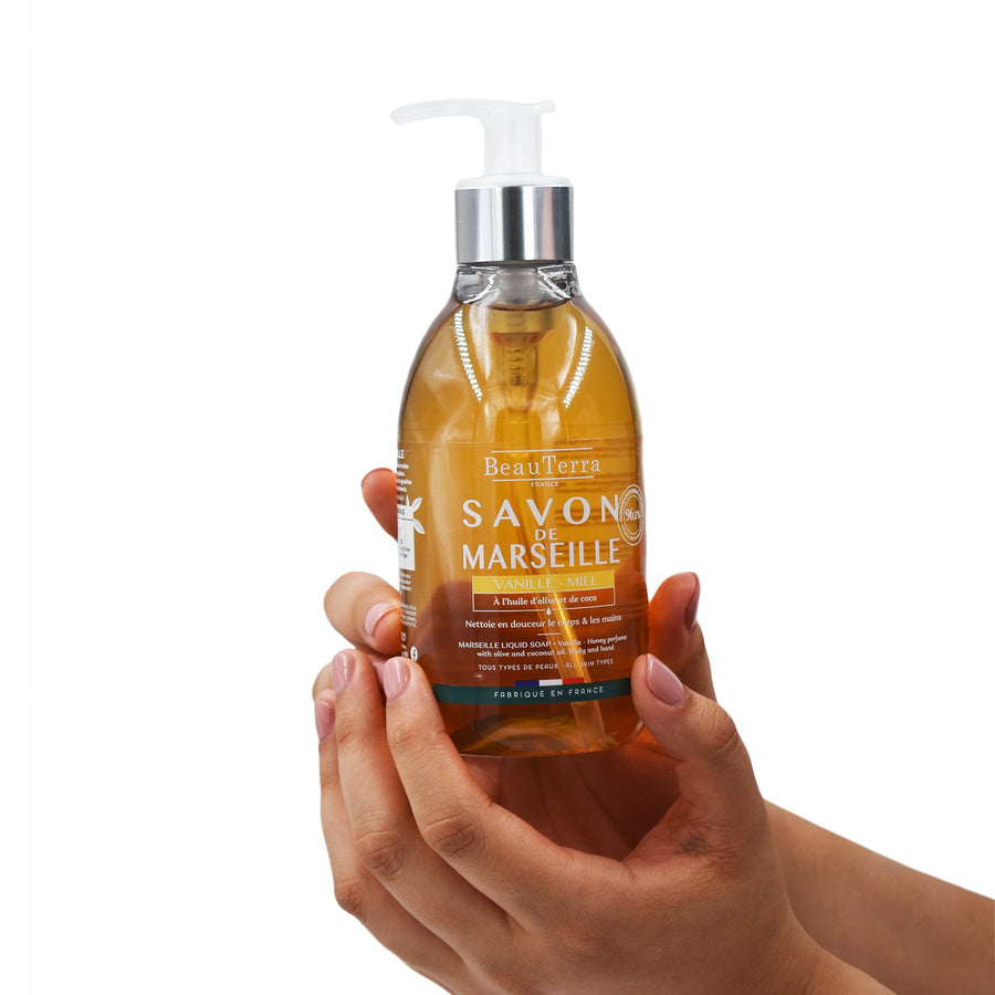 BeauTerra Savon de Marseille Vanille Miel-Haut Boutique