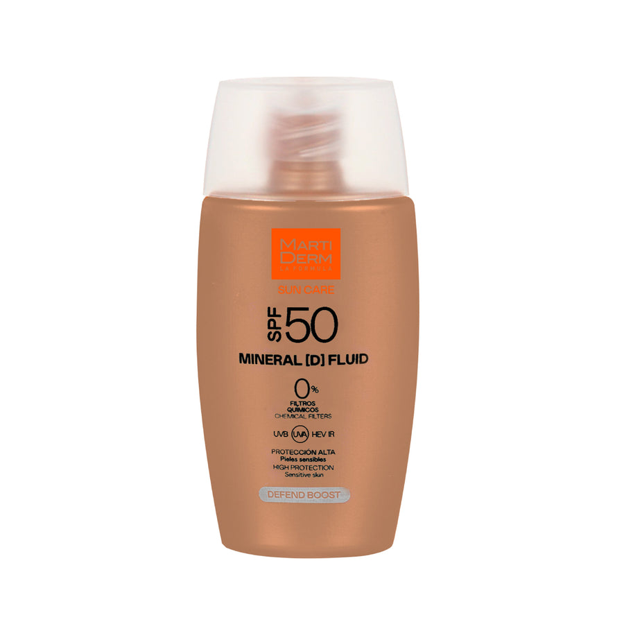 Martiderm Mineral D Fluid SPF50 Defend Boost 50mL-Haut Boutique