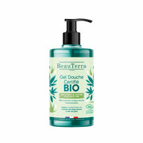 BeauTerra Gel Douche Certifie Bio Aux Extraits de Chanvre & Jus Daloe Vera 750 mL-Haut Boutique