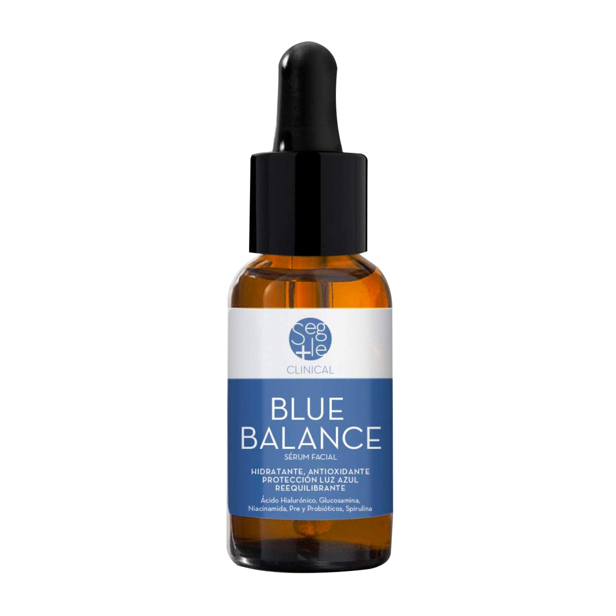 Segle Clinical Blue Hydration Serum Für Männer – Leichtes Gesichtsserum Mit Blaulicht-Schutz