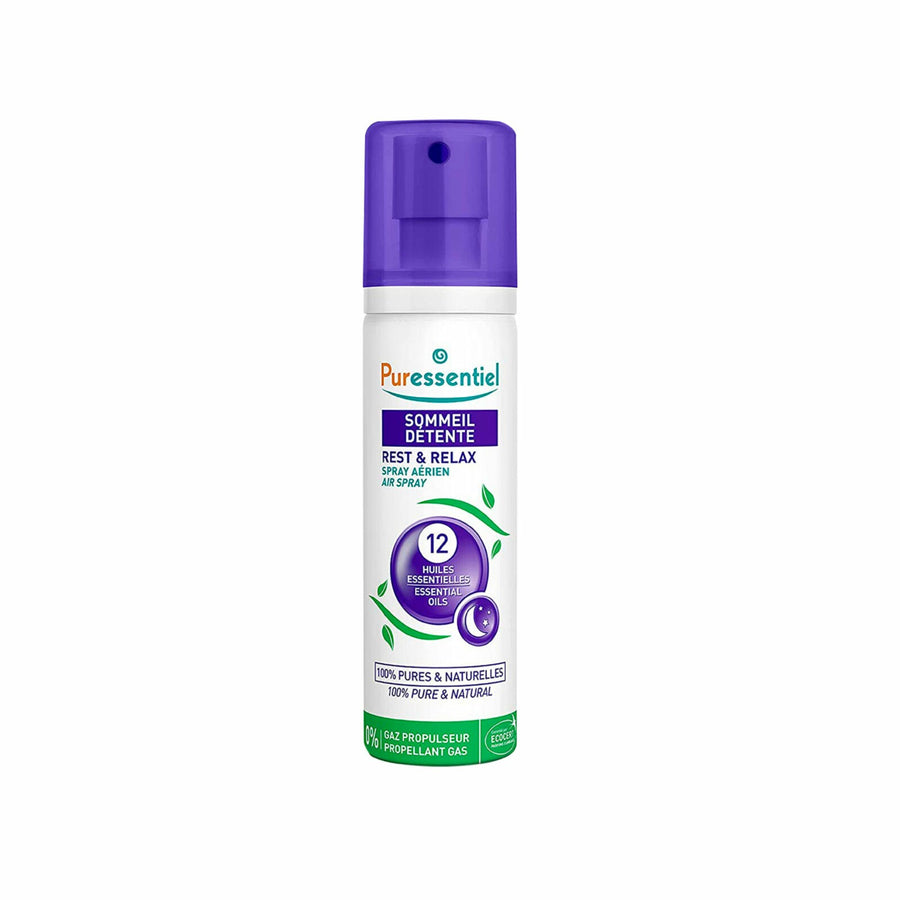 Puressentiel Essential Oils Rest & Relax Air Spray 75mL-Haut Boutique