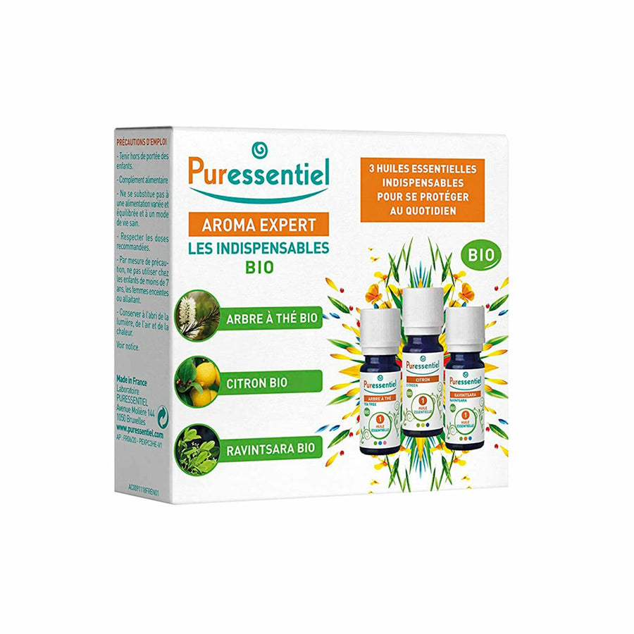 Puressentiel Aroma Expert BIO 3 aceites esenciales Arbol de te Limon Ravintsara-Haut Boutique