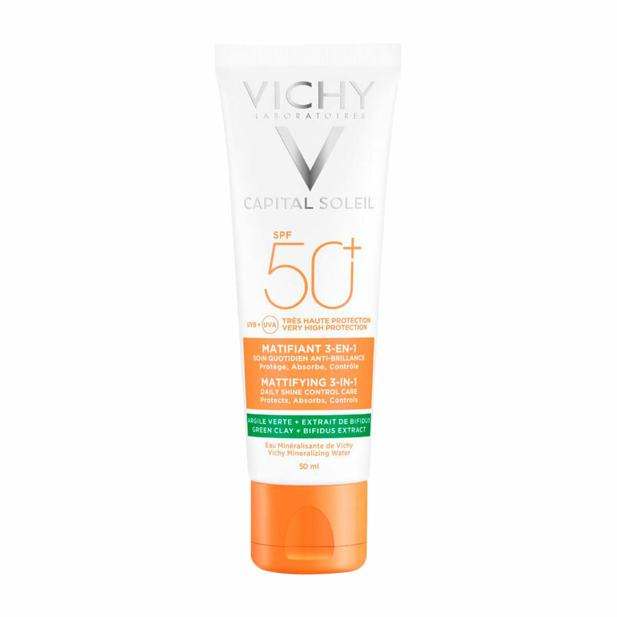 Vichy Capital SoleiI Matificante 3 en 1 SPF 50+ 50mL-Haut Boutique