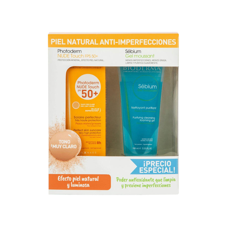 Bioderma Piel Natural Anti-Imperfecciones Kit-Haut Boutique