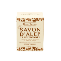 BeauTerra Savon Dalep Traditionnel Visage & Corps 190g-Haut Boutique