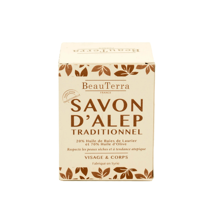 BeauTerra Savon Dalep Traditionnel Visage & Corps 190g-Haut Boutique