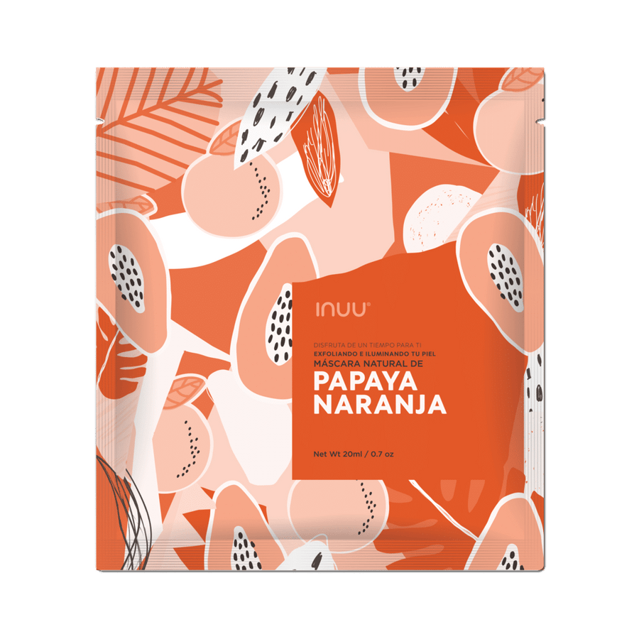 Inuu Papaya & Orange Mask 1pza