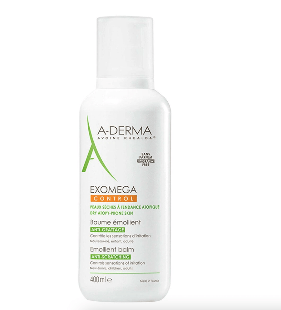 A-Derma Exomega Control Emollient Balm 400mL-Haut Boutique