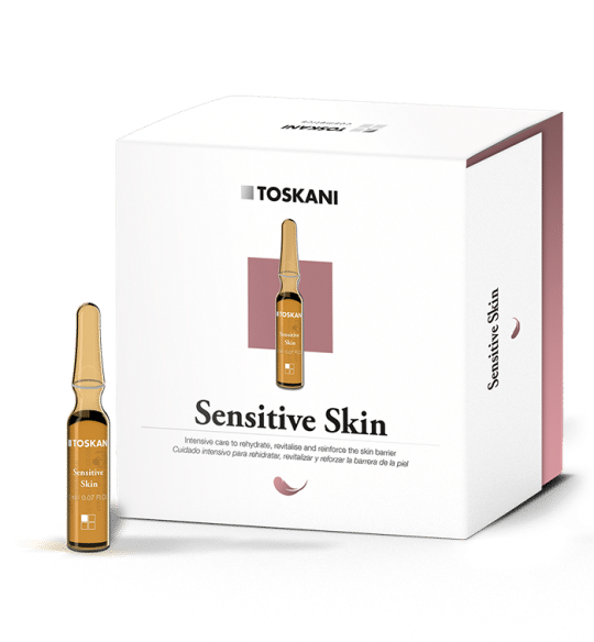 TOSKANI SENSITIVE SKIN AMP TOPICA 15AMP X 2ML