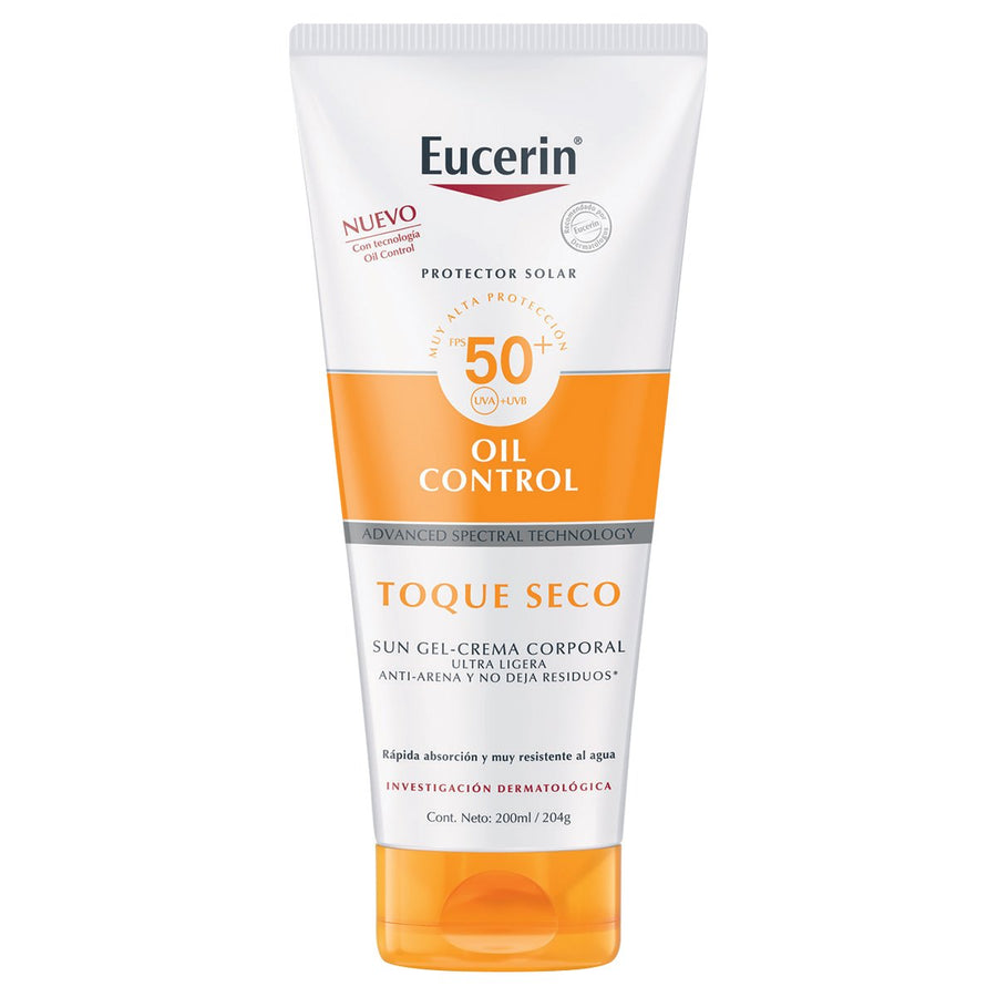 Eucerin Oil Control Toque Seco SPF50+ 200mL-Haut Boutique