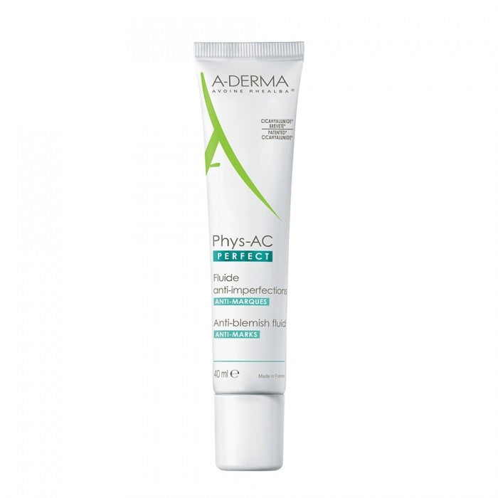 A-Derma Phys-AC Perfect Anti-blemish Fluid 40mL-Haut Boutique