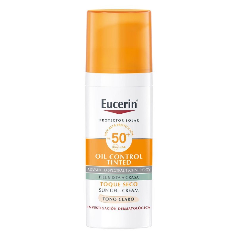 Eucerin Oil Control Tinted Anti Brillo FPS 50 50mL-Haut Boutique