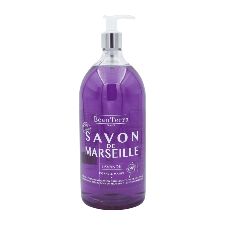 BeauTerra Savon de Marseille Lavande 1lt-Haut Boutique