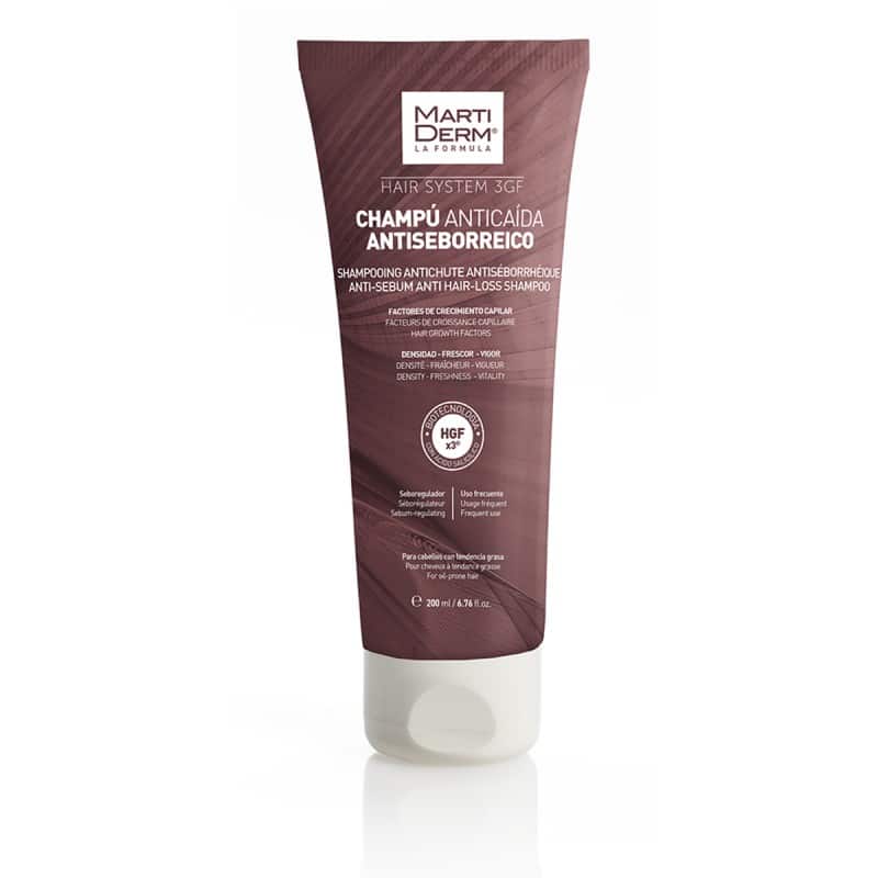 MartiDerm Anti-Hair Loss Anti-Sebum Shampoo 200mL-Haut Boutique