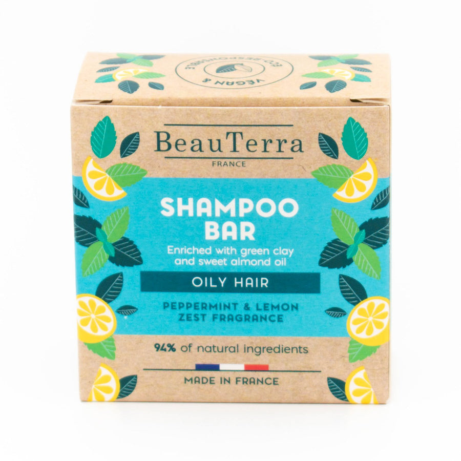 BeauTerra Shampo Bar Oily Hair 75g-Haut Boutique