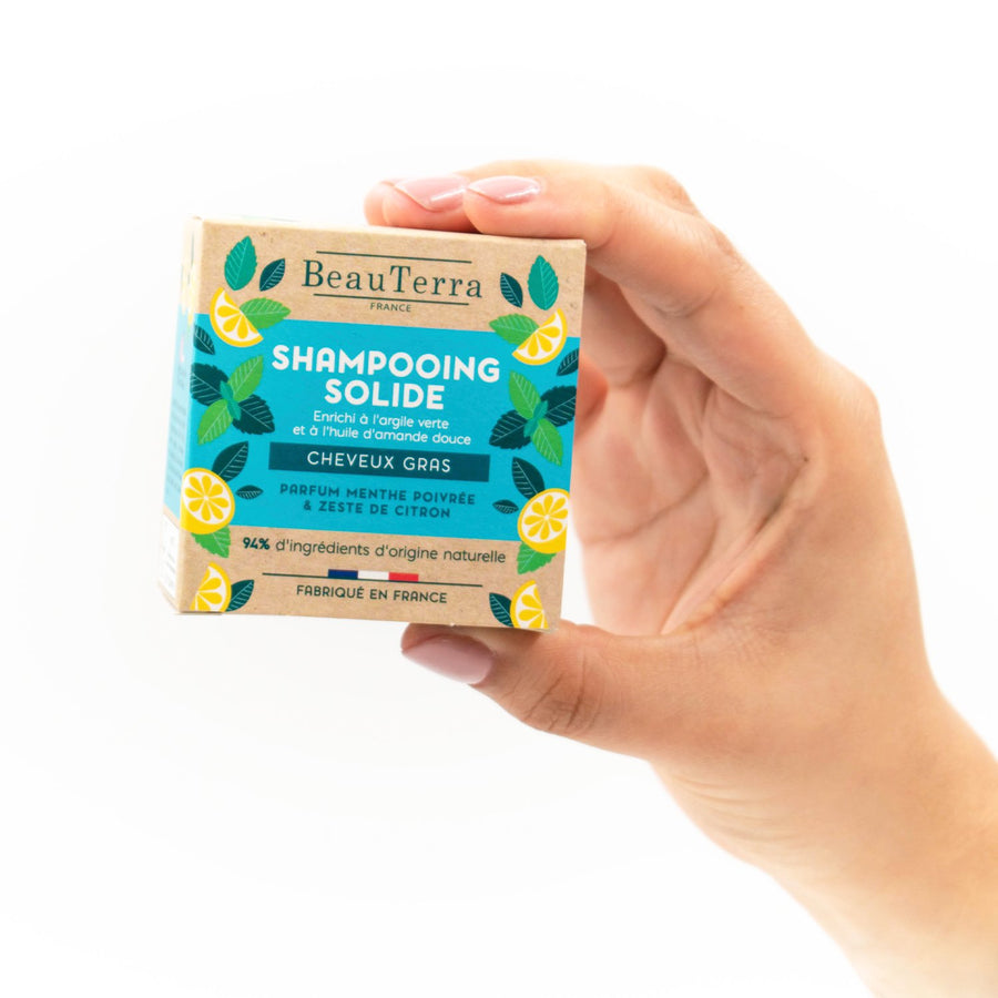 BeauTerra Shampo Bar Oily Hair 75g-Haut Boutique