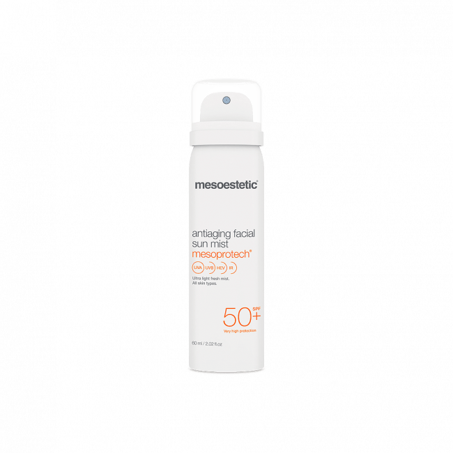 Mesoestetic Mesoprotech Antiaging Facial Sun Mist SPF50 60mL-Haut Boutique