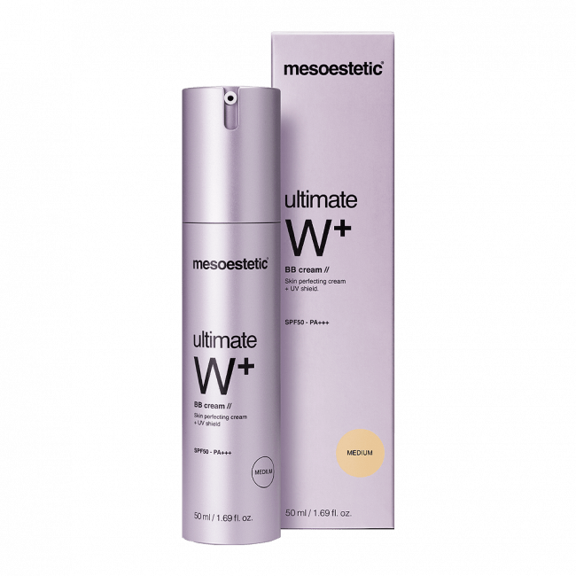 Mesoestetic Ultimate W+ BB Cream Medium 50mL-Haut Boutique