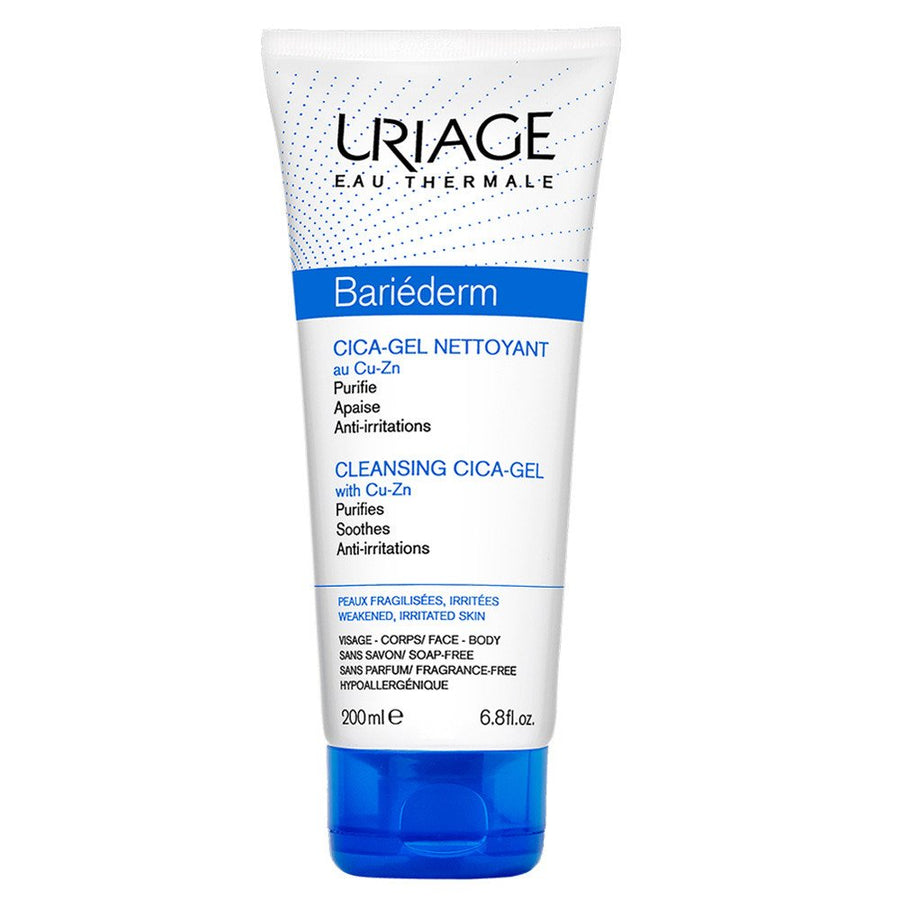 Uriage Bariederm Cleansing Cica-Gel 200mL-Haut Boutique